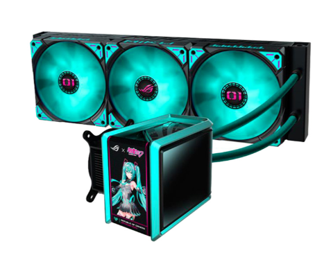 Tản Nhiệt Nước Asus ROG RYUO IV 360 ARGB Hatsune Miku Edition