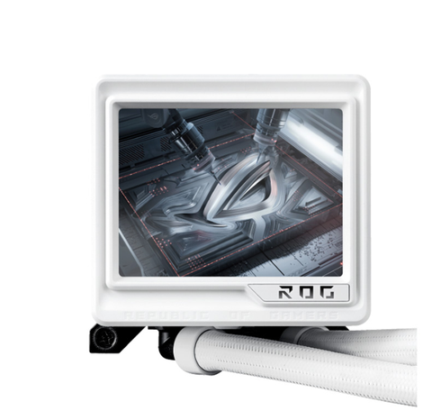 Tản nhiệt nước AIO ASUS ROG RYUJIN III 360 ARGB Extreme WHITE (tích hợp màn 3.5)