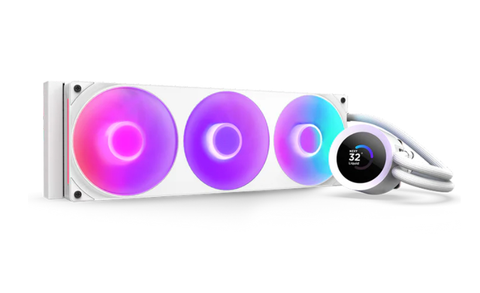 BỘ TẢN NHIỆT NƯỚC NZXT KRAKEN PLUS 360 RGB V2 WHITE - 360MM (RL-KR360-W2)