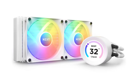 Tản Nhiệt Nước NZXT Kraken Elite 240 RGB White (RL-KR24E-W1)