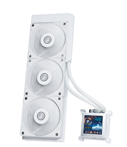 Tản Nhiệt Nước Lian Li HydroShift LCD 360S non RGB fan White