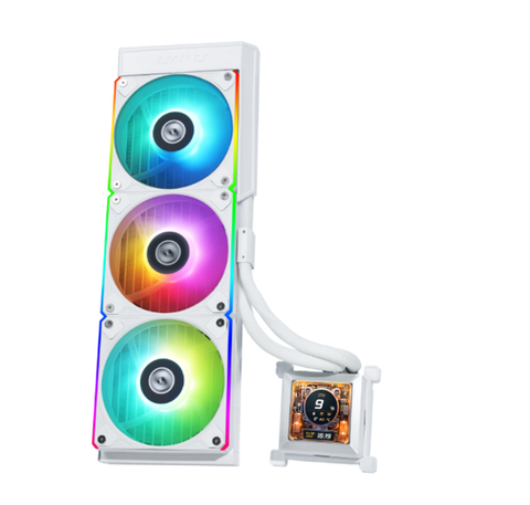 Tản Nhiệt Nước Lian Li HydroShift LCD 360RGB fan White