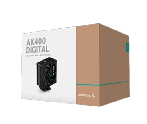 Tản Nhiệt Khí Deepcool AK400 DIGITAL (Màu Đen, Màn Hình Hiển Thị)