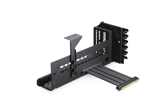 Bộ dựng VGA Phanteks Premium PCIe Gen4 Vertical GPU Bracket, 220mm PCIe 4.0 x16 Riser Cable, Black