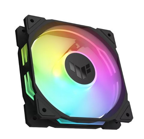 Bộ 3 quạt tản nhiệt đảo ngược ASUS TUF Gaming TR120 ARGB Reverse BLACK