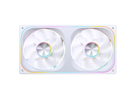 Fan Case JONSBO ZA-240WR WHITE LED ARGB infinity (Fan Ngược)