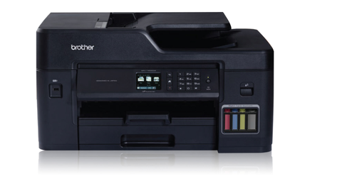 Máy in phun màu đa năng Brother MFC-T4500DW A3 (In đảo mặt, Scan ADF 1 mặt, Fax, A3 USB, LAN, WIFI)