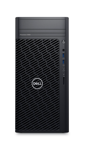 Máy tính trạm Dell Precision 3680 Tower 71047056 (CPU i9-14900 | 32GB DDR5 | 256GB SSD _1TB SSD | NVIDIA T1000 8GB GDDR6 | KB_M | 500W PSU | OS Linux | 3Y WT)