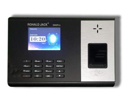 Máy chấm công vân tay Ronald Jack 3800PRO WIFI - kèm pin lưu điện