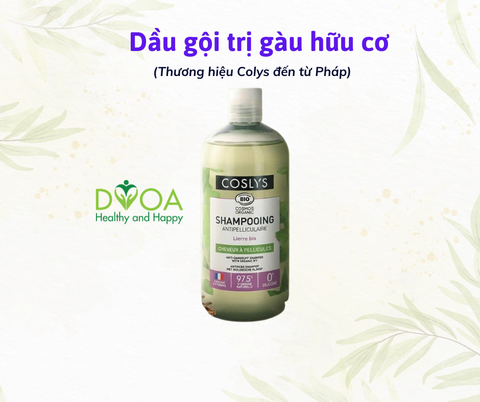 Dầu gội trị gàu hữu cơ Coslys (500ml)