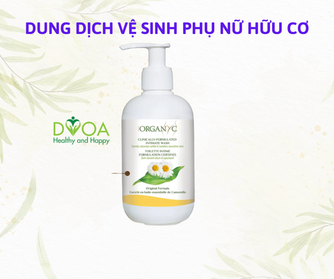 Dung dịch vệ sinh hữu cơ hoa cúc Organyc (250ml)