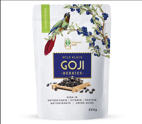 Hắc kỷ tử hoang dã Organic Life 200g