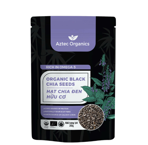 Hạt chia hữu cơ 200g Aztec Organics