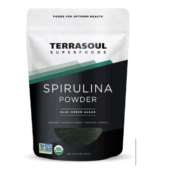 Bột Tảo Spirulina Hữu Cơ 170g