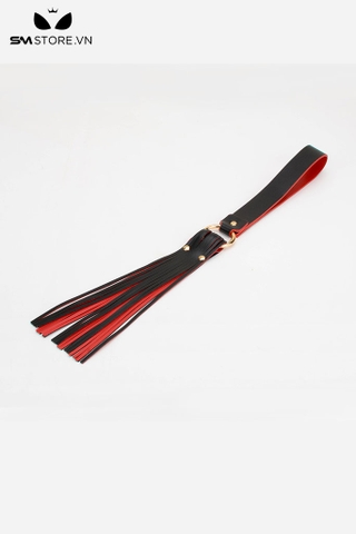 SMT846 - Roi tình yêu giả da PU viền đỏ thiết kế tua rua dài 43.5cm