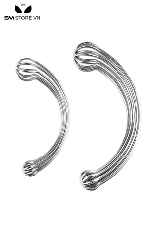 SMT4287 - Anal hook dụng cụ kích điểm G inox thiết kế chữ C rỗng