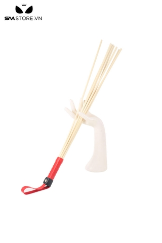 SMT826 - Roi mây tình yêu có 8 lan dài 60cm tay cầm bằng kim loại