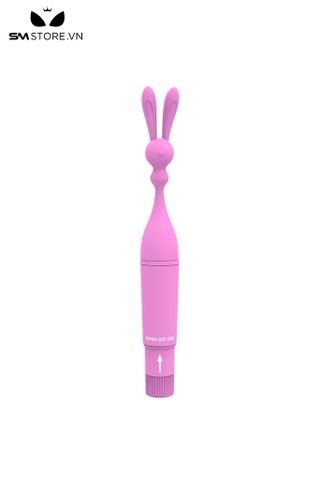 SMT2514 - Máy rung tai thỏ chất liệu silicon mềm dài 20cm