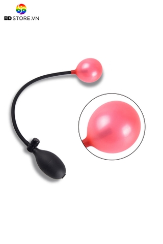 BDT206 - Anal pump liền với bóng silicon đàn hồi và thanh nối chắc