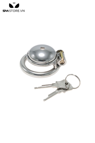 SMT880 - Khóa dương vật inox không gỉ dạng lồng kín có 3 size