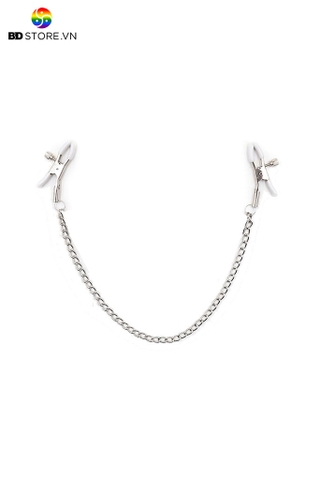 BDT035 - Kẹp ti kim loại có nút vặn thiết kế dây xích nối dài 30cm