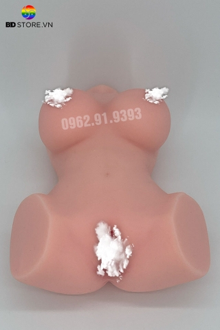 BDT1073 - Búp bê silicon cao cấp giá rẻ dài 19cm có eo thon ngực nở