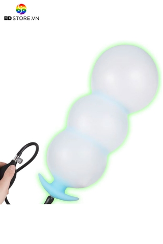 SMT3957 - Anal pump silicon đàn hồi thiết kế có 1 bi bên trong dài 50cm