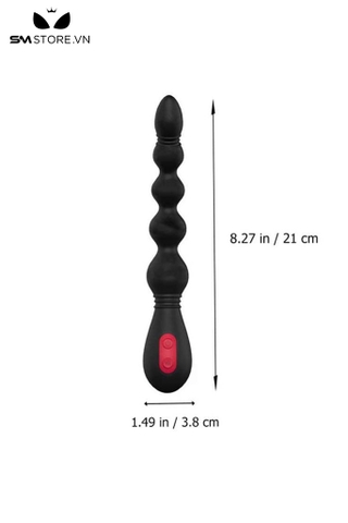 SMT1472 - Que rung hậu môn chất liệu silicon mềm dẻo dài 21cm
