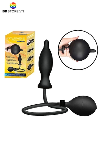 BDT1113 - Anal pump silicon với phích cắm trơn nhọn dài 50cm