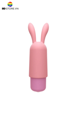 BDT1313 - Trứng rung mini ngụy trang con thỏ hồng silicon dài 85mm