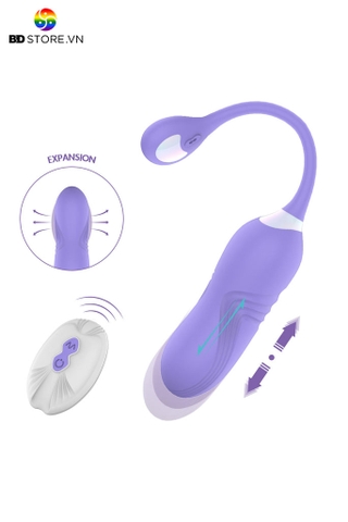 BDT1315 - Trứng rung không dây điều khiển từ xa dài 23cm sạc điện