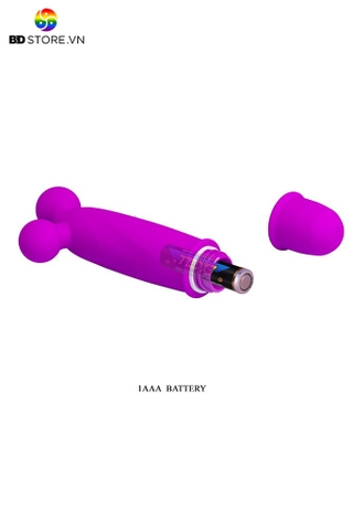 BDT1803 - Máy rung đầu dương vật mini Pretty Love có 10 tần số dài 118mm
