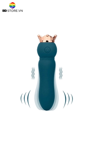 BDT1842 - Trứng rung tình yêu ngụy trang viên đạn có vương miện dài 13cm