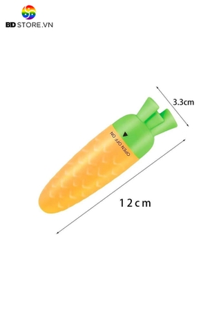 BDT191 - Trứng rung ngụy trang củ cà rốt bằng nhựa dài 12cm
