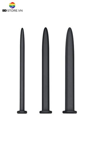 BDT2187 - Sounding đồ chơi niệu đạo silicon thiết kế vít trơn mịn dài 15.5cm