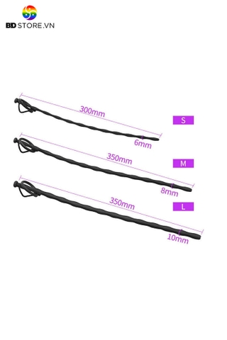 BDT2192 - Sounding đồ chơi niệu đạo thông tiểu có tay cầm và van điều chỉnh