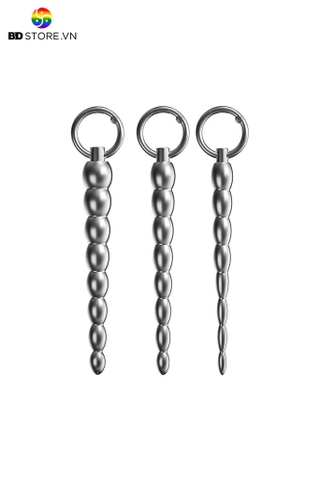BDT2204 - Sounding inox với chuỗi hạt liền mix vòng đeo dài 133mm
