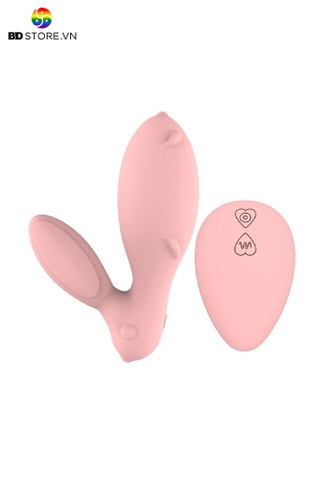 BDT2732 - Trứng rung ngụy trang con thỏ điều khiển từ xa sạc điện