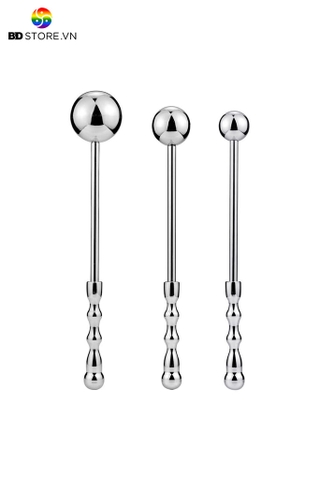 BDT2847 - Anal bead với 1 viên bi tròn và thanh thẳng có 3 size
