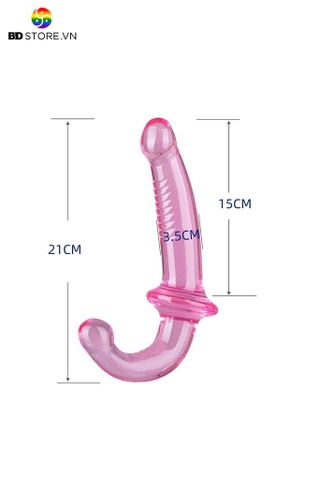BDT2917 - Cu giả 2 đầu mix trục chữ U ở giữa với bề mặt trơn mịn dài 20cm