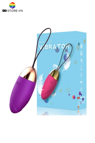 BDT3098 - Trứng rung cỡ nhỏ có 10 chế độ sạc điện trực tiếp dài 14.5cm