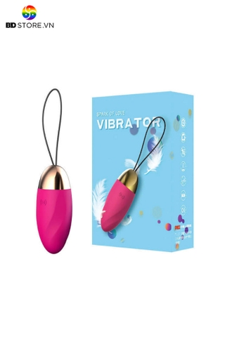 BDT3098 - Trứng rung cỡ nhỏ có 10 chế độ sạc điện trực tiếp dài 14.5cm