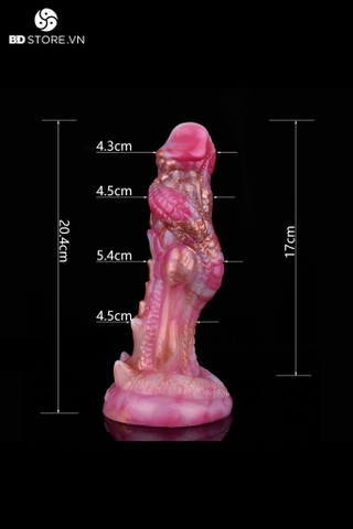 BDT3149 - Chim giả monster có gai nổi quanh chất liệu silicon mềm dẻo