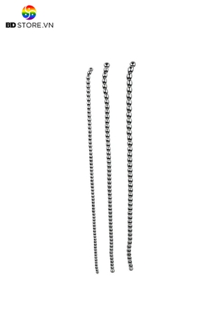 BDT3199 - Sounding inox dạng chuỗi hạt bi liền chất liệu inox dài 32cm