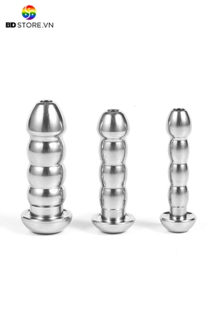 BDT3209 - Sounding inox niệu đạo rỗng ruột dạng 5 tầng hạt liền nhau dài 33mm