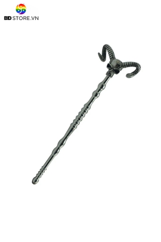 BDT3218 - Dụng cụ nong niệu đạo inox hình đầu lâu có tai dài 140mm