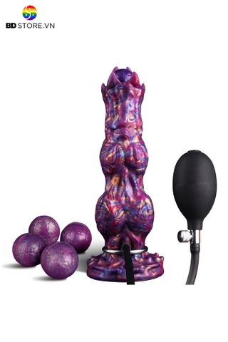 BDT3360 - Dương vật giả monster bắn trứng và đế dính tường dài 25.4cm