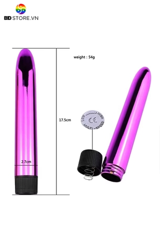BDT3398 - Trứng rung mini giá rẻ hình viên đạn bằng nhựa dài 18cm