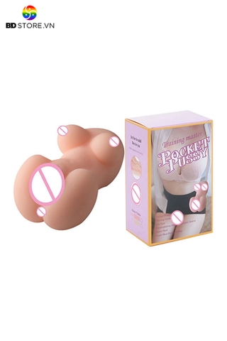 BDT3457 - Búp bê tình dục bán thân hai bầu ngực nhô cao kết hợp vòng 3 đầy đặn