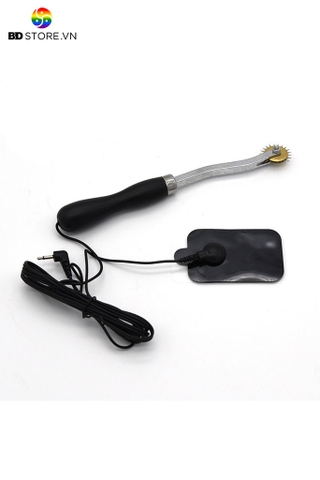 BDT3560 - Đồ chơi kích điện với cây lăn inox mix miếng dán bằng nhựa dẻo